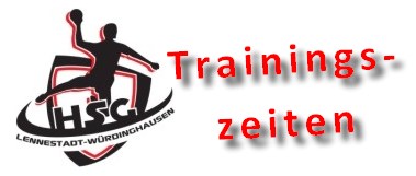 Trainingszeiten aktuell